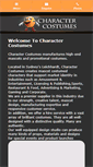 Mobile Screenshot of charactercostumes.net.au